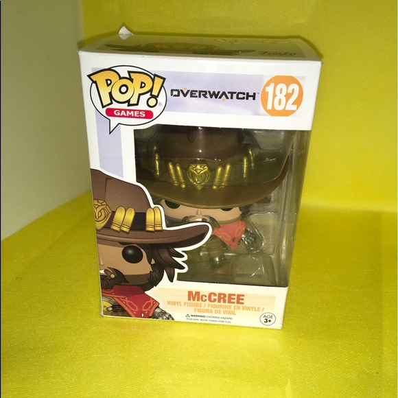 Funko Pop! (3)McCREE/#182 MEI/#180 &SYMMETRA/#179 Overwatch Vinyl Action…